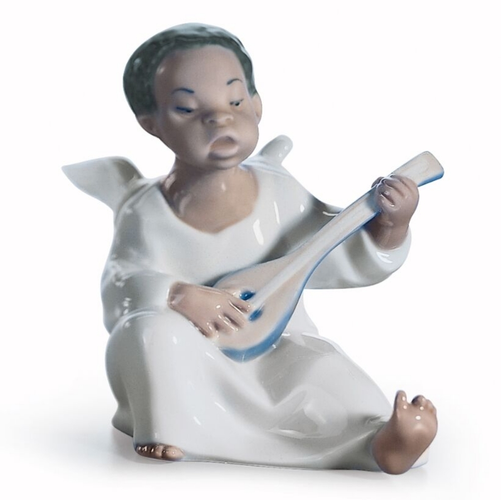 Lladro Figurine Black Legacy Collection-Angel 4537
